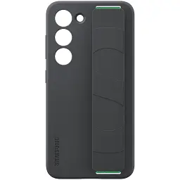 Чохол-накладка Samsung Silicone Grip Case для Samsung Galaxy S23 SM-S911 Black (EF-GS911TBEGRU) - мініатюра 3