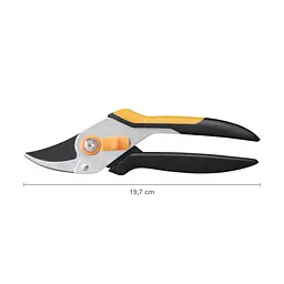 Секатор Fiskars Solid P331 Bypass до 20 мм, metal (1057163) - мініатюра 3