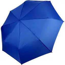 Жіноча складана парасолька механічна S&L 97 см синя
