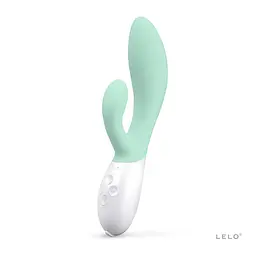 Вибратор Lelo Ina 3 кролик для стимуляции клитора и точки G, 20х4.5 см мятный