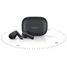 Бездротові навушники Realme Buds T310 TWS чорні RMA2303 - мініатюра 7