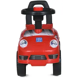 Дитяча каталка-толокар Bambi M 5786-3 до 25 кг червоний - мініатюра 4