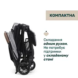 Прогулянкова коляска Chicco Glee сіра (87068.43) - мініатюра 3