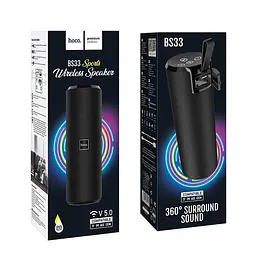Портативна акустика Hoco BS33 Voice Black [721044] [53926] - мініатюра 2
