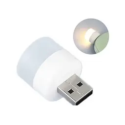 USB Led Lamp 5V-1A (світильник циліндр)