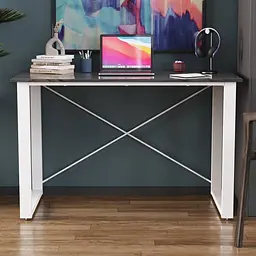 Письмовий стіл Ferrum-decor Драйв 750x1200x700 Білий метал ДСП Сосна Кембра 16 мм (FRD-103187) - мініатюра 2