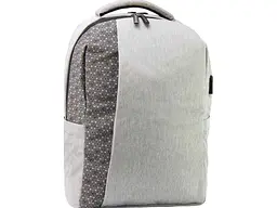 Рюкзак Optima сірий 17,5" арт.O97593-03