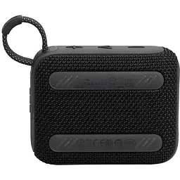 Портативна акустика JBL Go 4 Black (JBLGO4BLK) - мініатюра 4