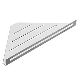 Полка в ванну Laris Minimal M кутова 78000011, Хром