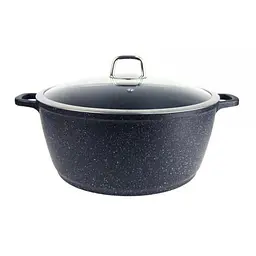 Каструля з кришкою Bohmann BH-7350-40-MRB 40 см 17.5 л сіра - мініатюра 3