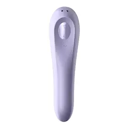 Вібратор з вакуумним стимулятором клітора Satisfyer Dual Pleasure бузковий - мініатюра 3