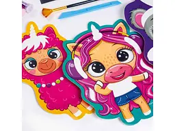 Набір для творчості VLADI TOYS "Glitter Art. Блискучі звірята" VT4501-11 (укр) - мініатюра 3