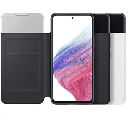 Чохол-книжка Samsung S View Wallet Cover для Samsung Galaxy A53 SM-A536 Black (EF-EA536PBEGRU) - мініатюра 5