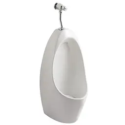 Пісуар підвісний Mixxus Premium Bevel-1004 340x305x685 мм з краном для пісуара MP6663, Білий