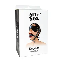 Кляп-маска Art of Sex Deymon - мініатюра 4