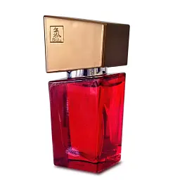 Духи жіночі з феромонами Hot Shiatsu Pheromone Fragrance Women Red 15 мл - мініатюра 2