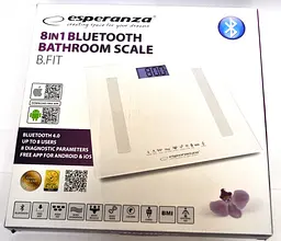 Підлогові ваги Esperanza EBS016W 8 в 1 White - мініатюра 6
