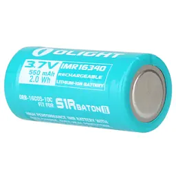 Акумуляторна батарея Olight IMR16340 (СR123) 550 mAh - мініатюра 2
