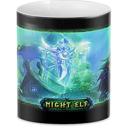 Кухоль GeekLand World of Warcraft нічний ельф WW.02.41 330 мл білий - мініатюра 2