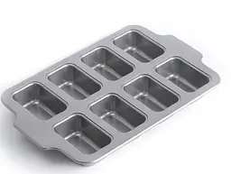 Форма для випікання кексів KitchenAid СС006068-001 38.7х24.4х4 см сіра