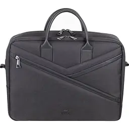 Сумка для ноутбука Rivacase 8134 чорний 15.6" (8134 (Black) ECO) - мініатюра 2