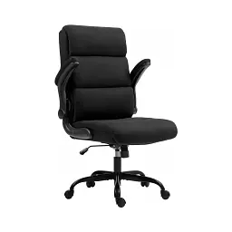 Офісне крісло GT Racer B-3041 Black (B-3041 Fabric Black) - миниатюра 4