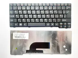 Клавіатура для ноутбуків Lenovo IdeaPad S10-2 Series чорна RU/US