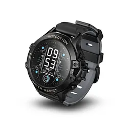 Дитячий смарт-годинник HOCO Y107 4G 32mm. 700 mAh. IP54. children phone watch чорний - мініатюра 3
