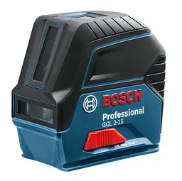 Нівелір лазерний Professional GCL 2-15 до 15м ±0.3мм/м Bosch hoz0014012