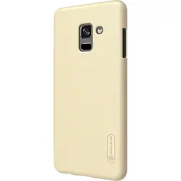 Чохол-накладка Nillkin Super Frosted Shield Samsung Galaxy A8 Plus 2018 SM-A730 Gold - мініатюра 3