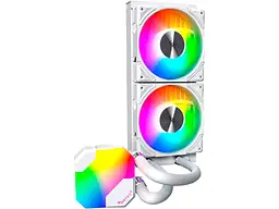 Водяне охолодження Montech Hyperflow ARGB 240 White - мініатюра 2