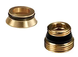 Перехідник Giacomini R483Y003 1/2"x3/4"E з герметичною прокладкою 30412