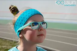 Дитячі сонцезахисні окуляри Koolsun Wave 1+ м'ятні (KS-WABA001) - мініатюра 4