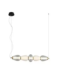 Підвісний світильник Italux PND-74937-5-BK Gastel Led 5x22W 3000K 1500Lm IP20 Wh