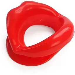 Кляп у формі губ Art of Sex - Gag lip, Червоний - мініатюра 2