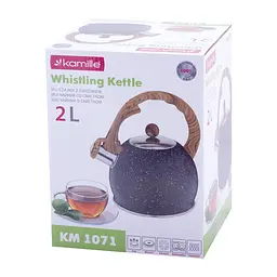 Чайник зі свистком Kamille KM-1071 2 л - мініатюра 7