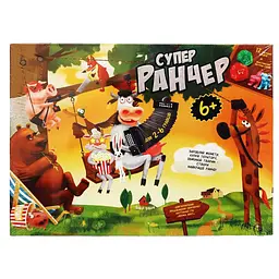 Гра настільна БОЛ "Супер Ранчер" Укр Danko Toys 30х5х40 см det0005980