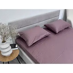 Наволочка Ecotton Stucco сатин 70х70 см 2 шт. коричнева (24749) - мініатюра 3
