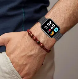 Металевий ремінець Primolux для годинника Xiaomi Redmi Watch 3 Active Black - мініатюра 6