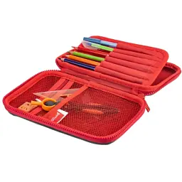 Пенал Cool For School 1 відділення з органайзером чорний (QT-5773-Black) - мініатюра 2