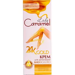 Крем для депиляции Lady Caramel 24K Gold 200 мл