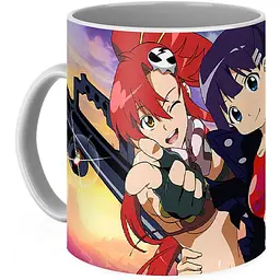 Кухоль GeekLand Гуррен-Лаганн Gurren Lagann Gl 01.01 330 мл білий - мініатюра 3