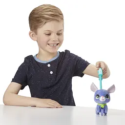 М'яка іграшка Furreal Friends Hasbro Маленький вихованець на повідку Цуценя, синє (E3503) - мініатюра 3