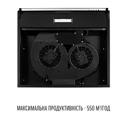 Витяжка плоска PERFELLI PL 6244 BL LED - мініатюра 8