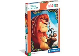 Пазл Clementoni SuperСolor: Король Лев, Disney (SuperСolor - Disney Lion King Puzzle - 104 pcs.), 104 ел. (25052)