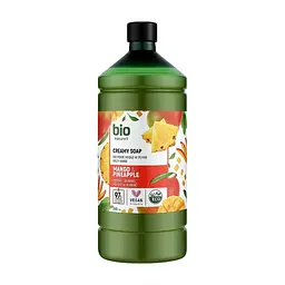 Рідке мило Bio Naturell Mango & Pineapple Creamy Soap Манго та ананас запаска 946 мл (4820168434518)