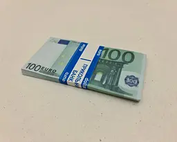 Сувенірні гроші в пачках 100 Євро 80 шт. (6871871387) - мініатюра 2