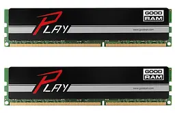 Модуль пам'яті для комп'ютера DDR4 16GB (2x8GB) 3000 MHz PLAY Black Goodram Б/в