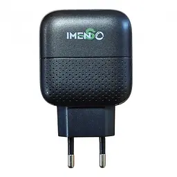 Зарядний пристрій IMS-C3003 20W, мережевий блок живлення, 2 порти USB і Type-C, чорний