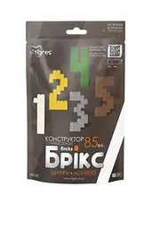 Конструктор "Брікс" цифри Tigres 40008 ЦБ-00281950